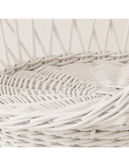 Antonin coloured willow armchair