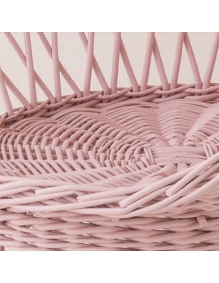 Antonin coloured willow armchair