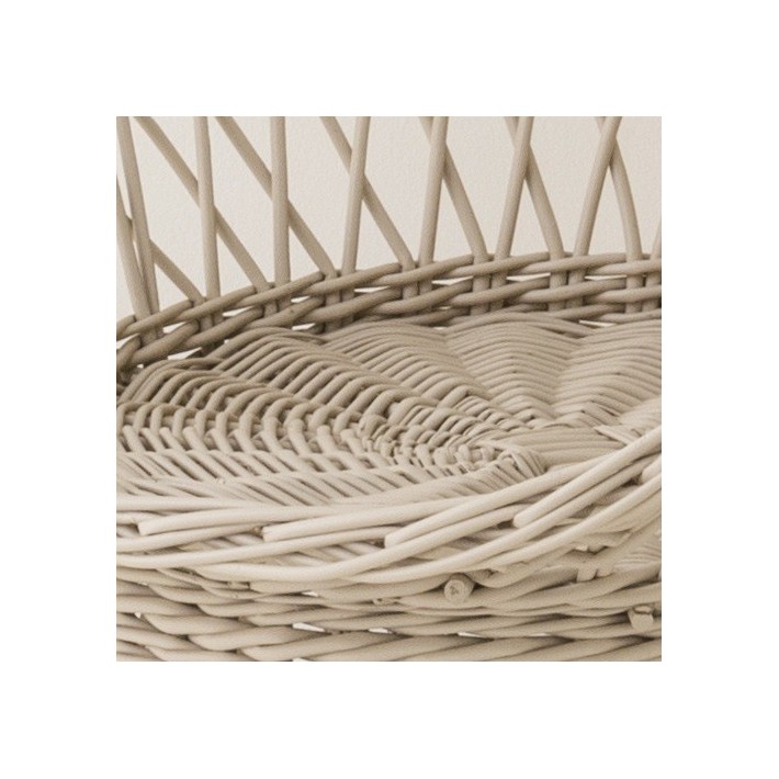 Antonin coloured willow armchair