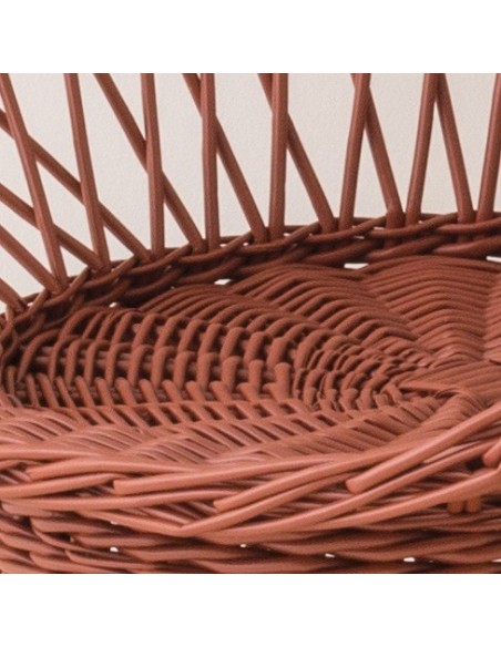 Antonin coloured willow armchair