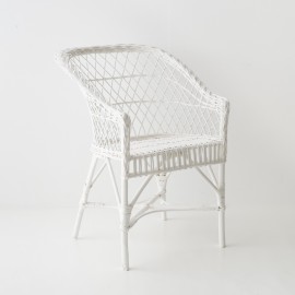 Antonin coloured willow armchair 2