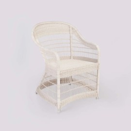 Fauteuil de table de jardin Biarritz sans coussin