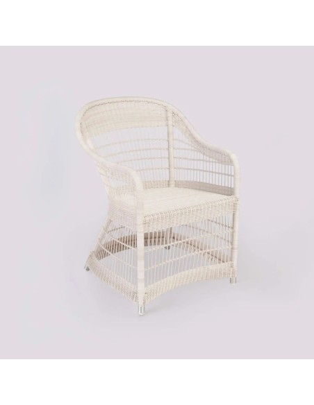 Fauteuil de table de jardin Biarritz sans coussin