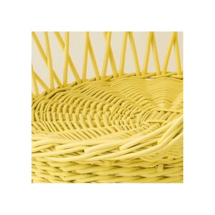 Wicker armchair Franz