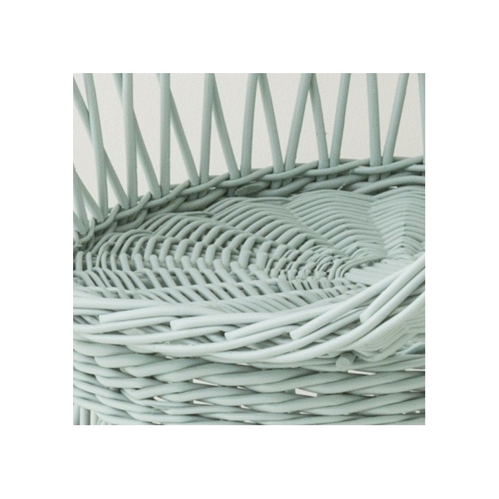 Wicker armchair Franz