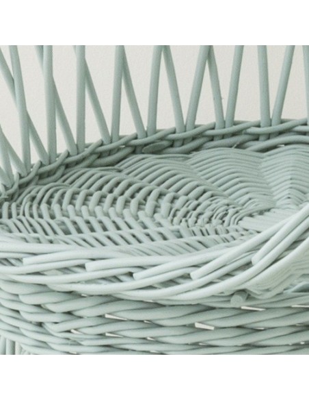 Wicker armchair Franz