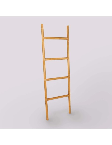 Porte-serviette échelle en rotin naturel par KOK MAISON