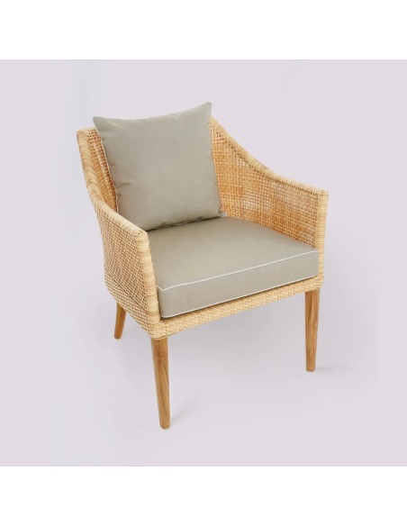 Fauteuil en résine Sao Paulo de chez Kok Maison