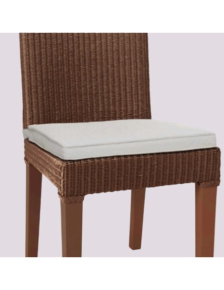 Optional cushion available for the Lyod Loom Bridget chair