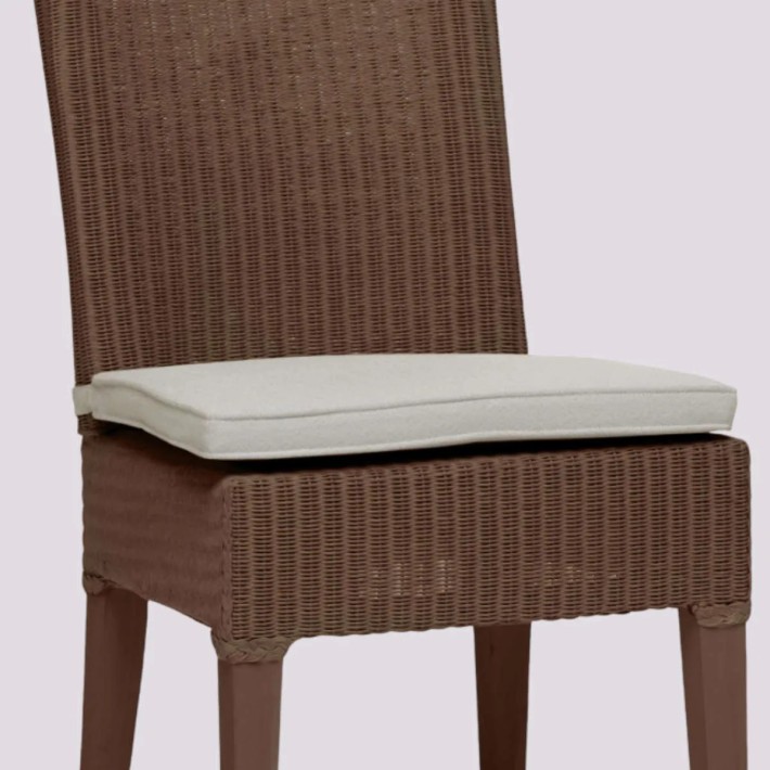 Zoom in on the optional cushion for the Lyod Loom Isabelle chair