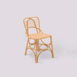 Chaise enfant en rotin Gingko Horizon