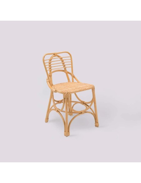 Chaise enfant en rotin Gingko Horizon
