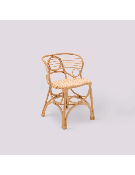 Gingko Horizon children's rattan armchair