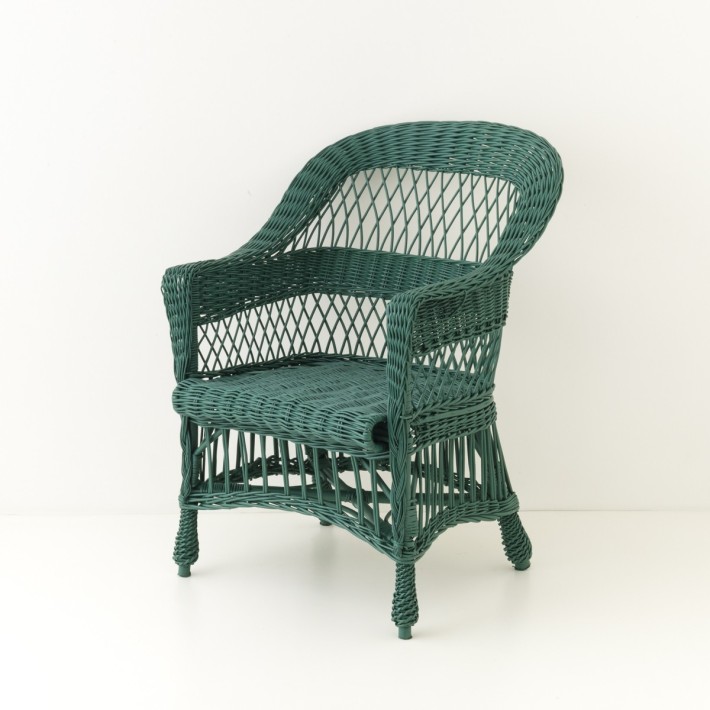 Wicker armchair Franz