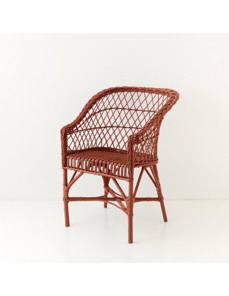 Antonin coloured willow armchair