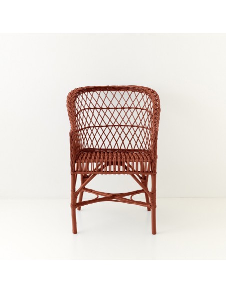 Antonin coloured willow armchair
