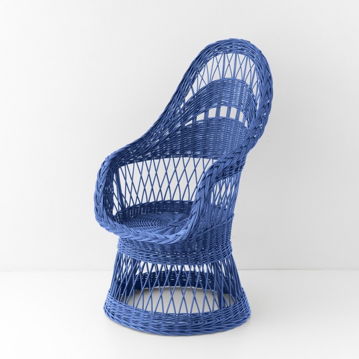 Wicker armchair Franz