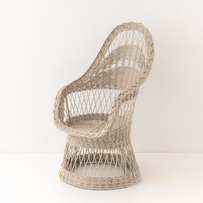 Wicker armchair Franz