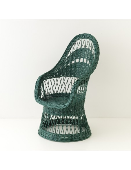 Wicker armchair Franz