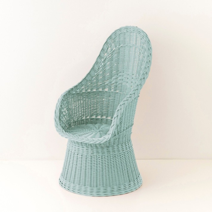 Wicker armchair Franz