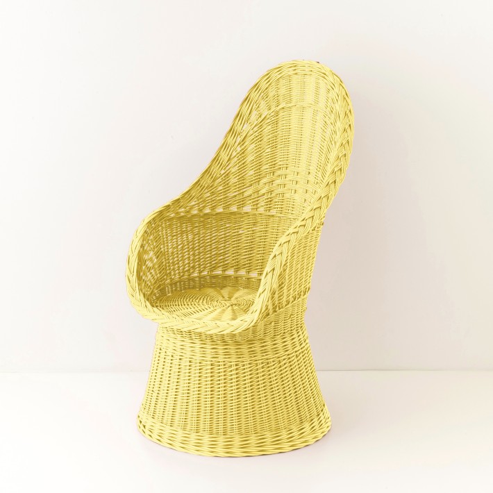 Wicker armchair Franz