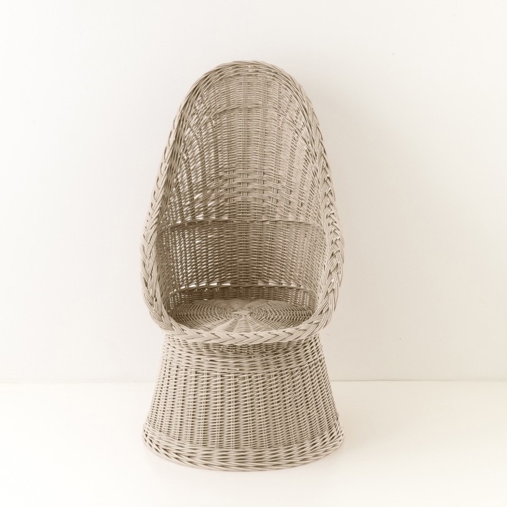 Wicker armchair Franz