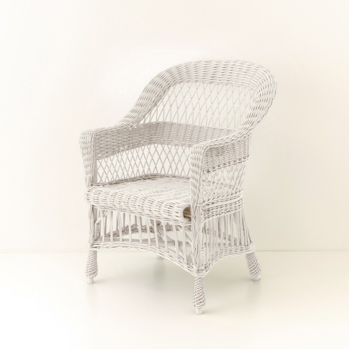 Wicker armchair Franz