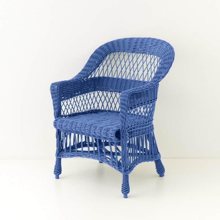 Wicker armchair Franz