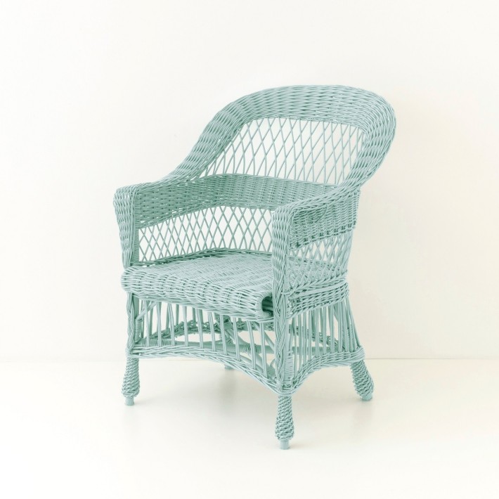 Wicker armchair Franz