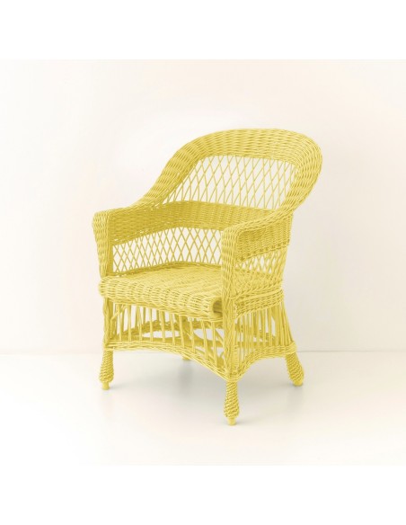 Wicker armchair Franz