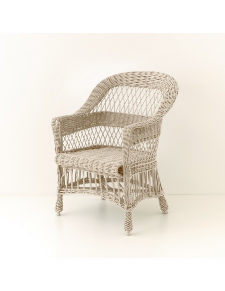 Wicker armchair Franz