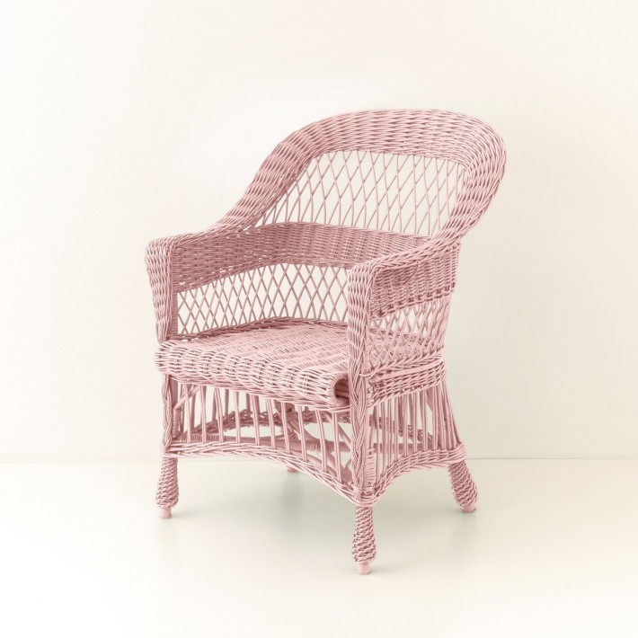 Wicker armchair Franz
