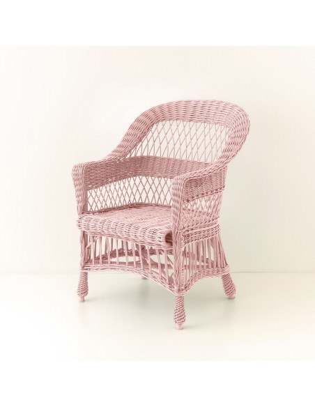 Ilona lacquered wicker armchair