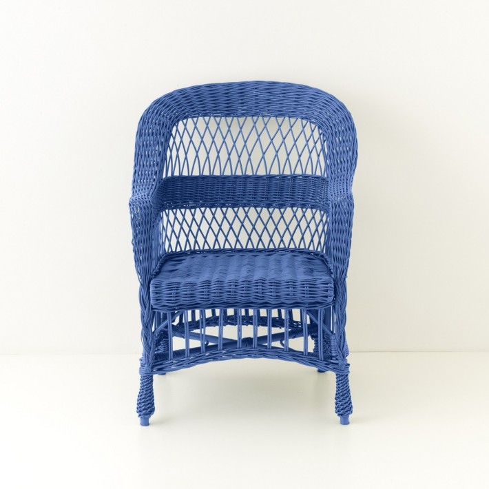 Ilona lacquered wicker armchair