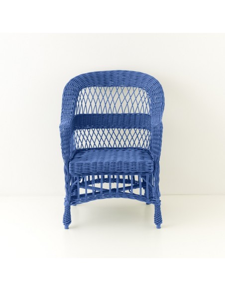 Ilona lacquered wicker armchair