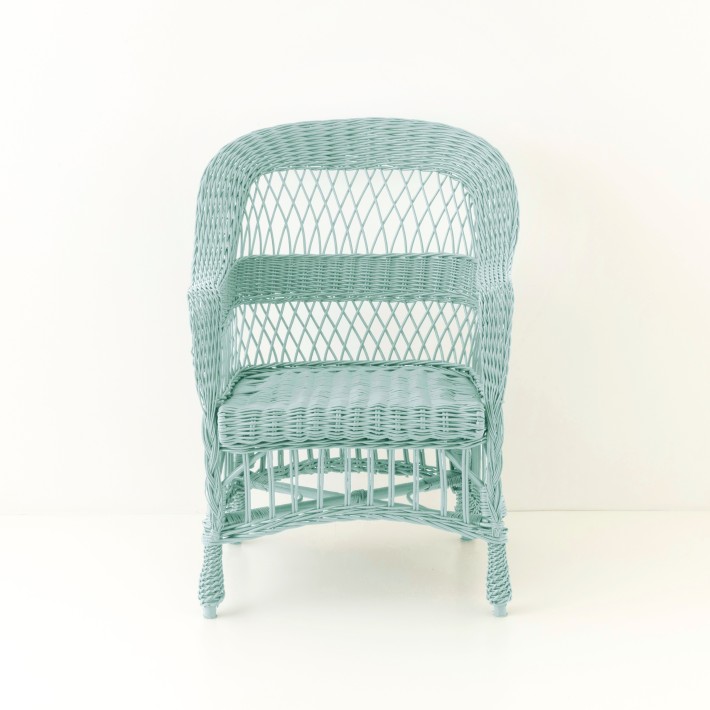 Ilona lacquered wicker armchair