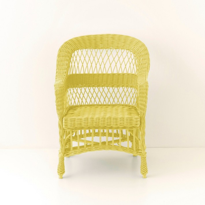 Wicker armchair Franz