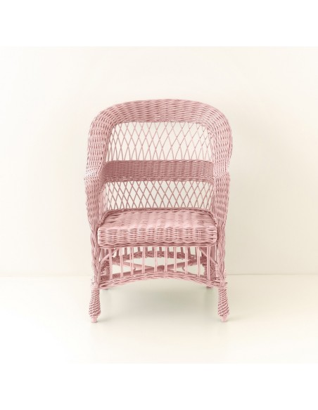 Ilona lacquered wicker armchair