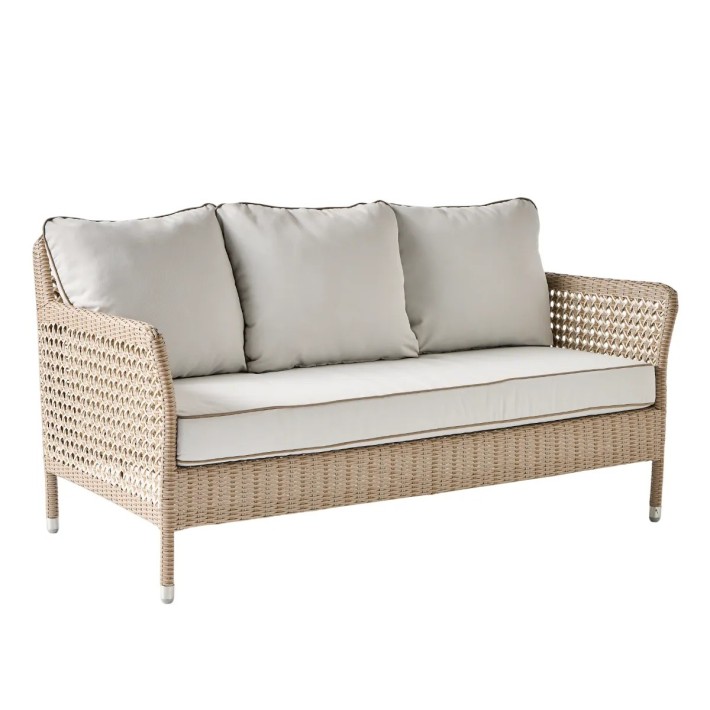 2-seater garden sofa in resin ANTIBES RECIF