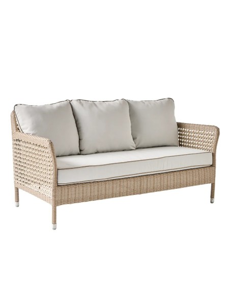 2-seater garden sofa in resin ANTIBES RECIF