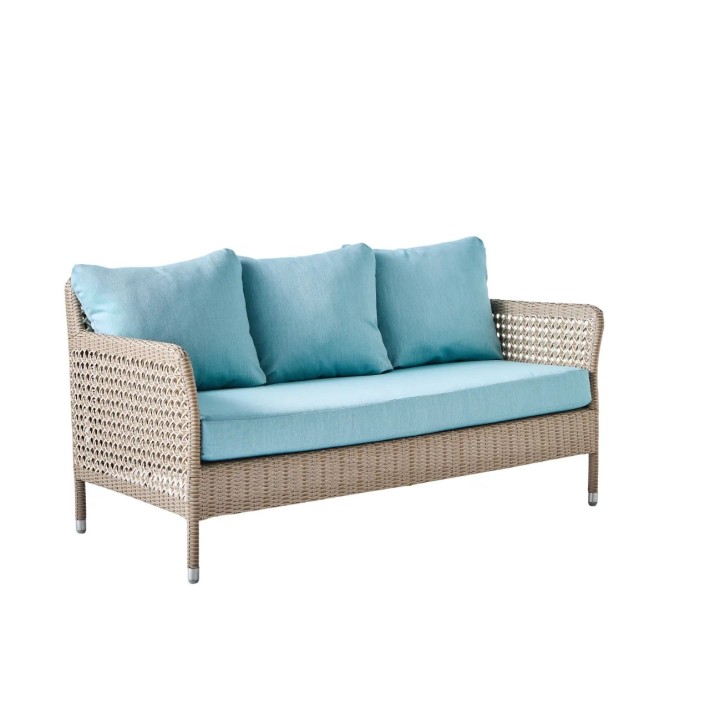 2-seater garden sofa in resin ANTIBES RECIF