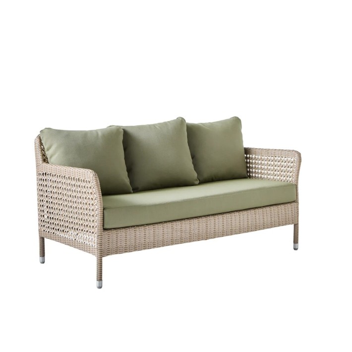 2-seater garden sofa in resin ANTIBES RECIF