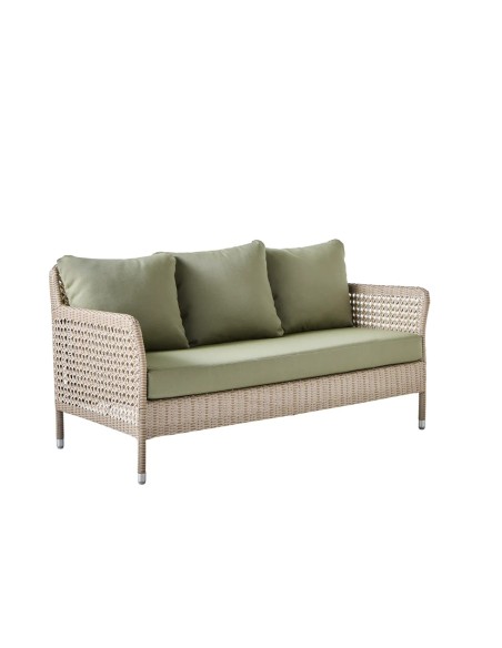 2-seater garden sofa in resin ANTIBES RECIF