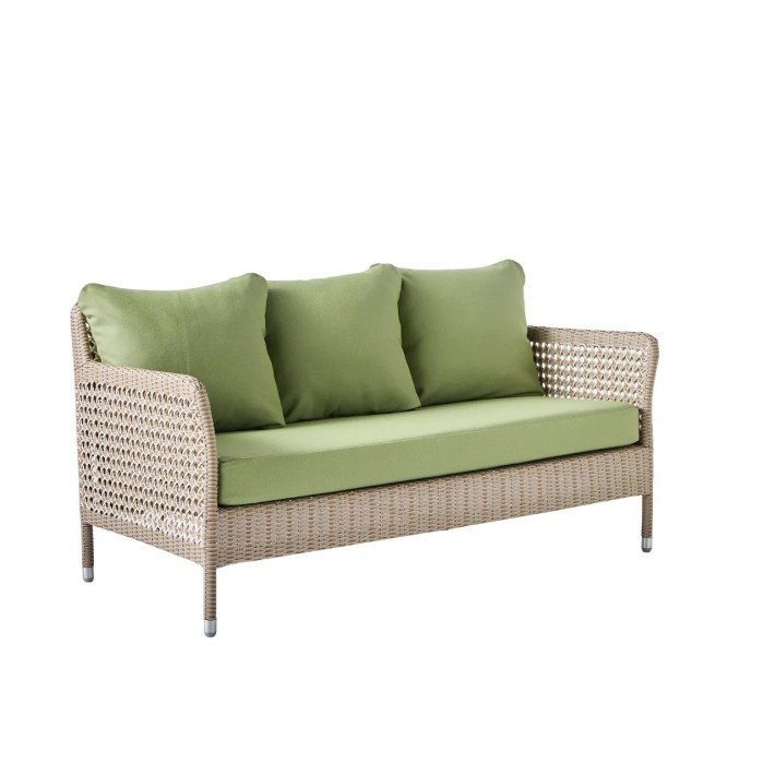 2-seater garden sofa in resin ANTIBES RECIF
