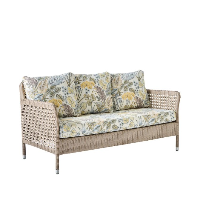2-seater garden sofa in resin ANTIBES RECIF