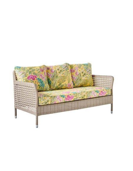 2-seater garden sofa in resin ANTIBES RECIF
