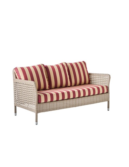 2-seater garden sofa in resin ANTIBES RECIF