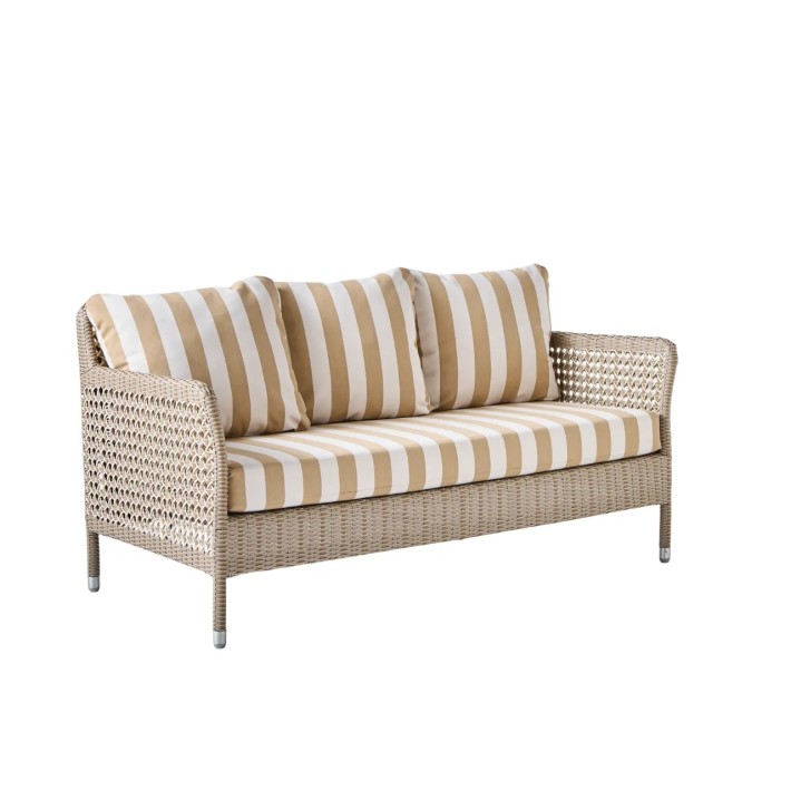2-seater garden sofa in resin ANTIBES RECIF