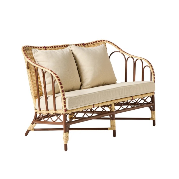 Belle Epoque 2 seater garden sofa  with beige cushions