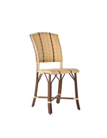 Chaise en résine tressée Belle Epoque - chaise de jardin KOK Maison